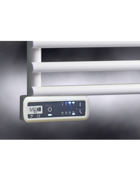 ivigo EHR5015B350P İVİGO ELEKTRİKLİ PROFESYONEL HAVLU RADYATÖR 350 WATT BEYAZ